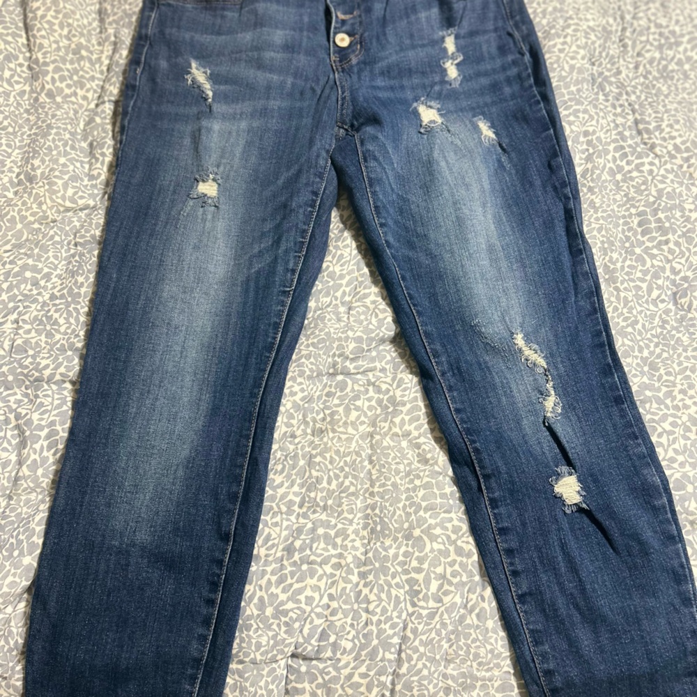 Kankan Button fly jeans